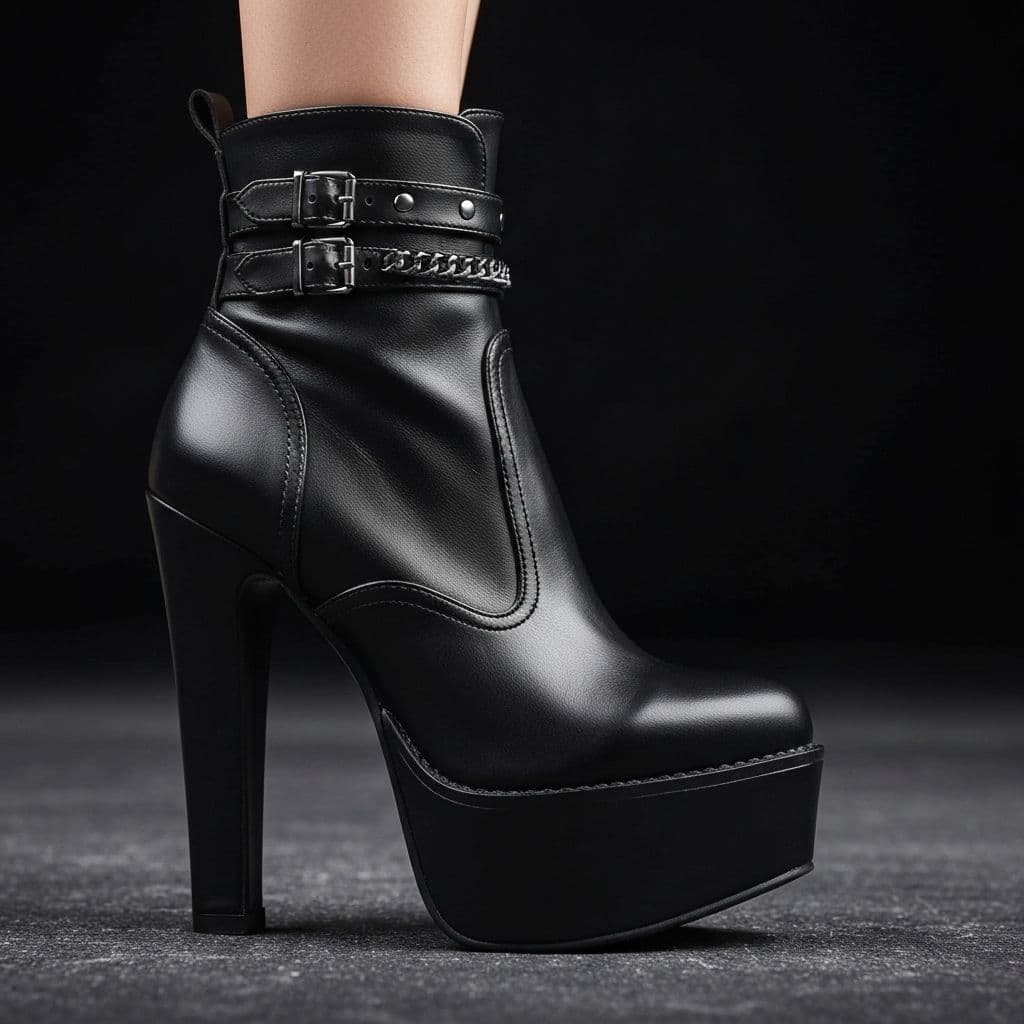 Platform Boots - Size 7