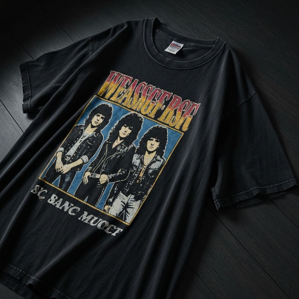 Vintage Band Tee - Distressed